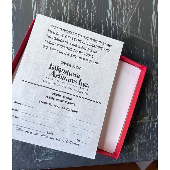 Bichon frise notecards - vintage still in box - vintage stationary - Picture 7 of 9